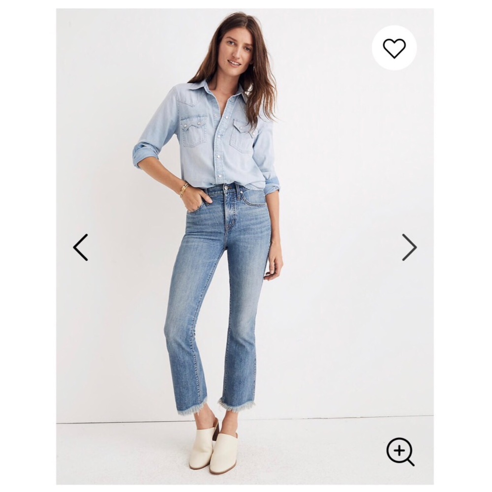 Madewell Cali Demi Jeans